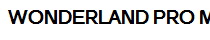 WONDERLAND PRO Med